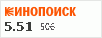 Рейтинг по версии Кинопоиска Рейтинг по версии Кинопоиска