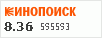 Рейтинг по версии Кинопоиска