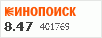 Рейтинг по версии Кинопоиска
