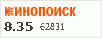 Рейтинг по версии Кинопоиска